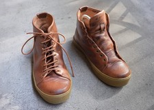 Crown Northampton Overstone Hi Derby Horween Natural Chromexcel boots Size 5.5UK