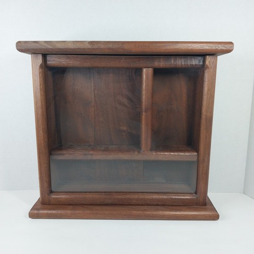 Handcrafted walnut wood wall - wood,