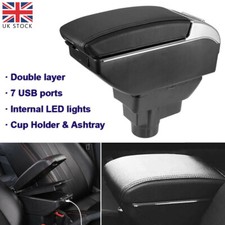 Car armrest console box - car,