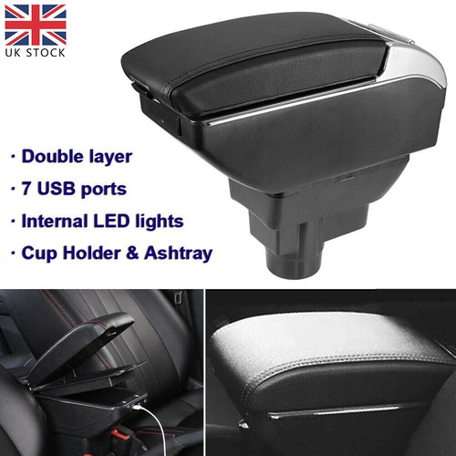 Car armrest console box - armrest,