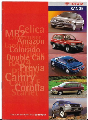 Toyota range 1997 1998 - toyota, 1997-1998