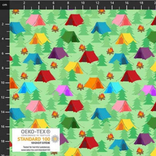 Camper love fabric - fabric, designer