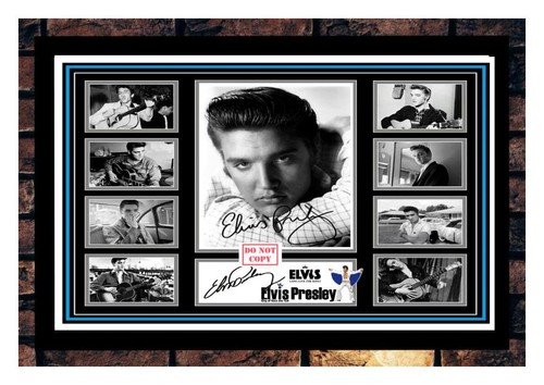 161 elvis presley - , signed
