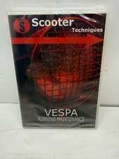 Vespa Running Maintenance DVD - By Scooter Techniques BRAND NEW