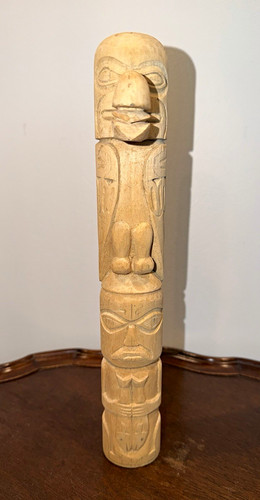 Vintage hand carved wooden - vintage,