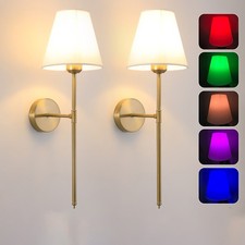 2X Wireless RGB Wall Lights