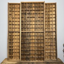 Vintage Wooden Printers Tray -