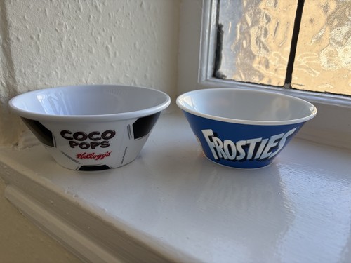 Kelloggs melamine cereal bowls - melamine,