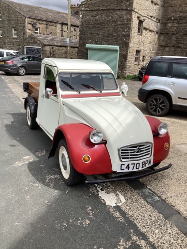 Citroen 2cv pick rare - up,