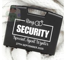 Personalised ring security box - security,