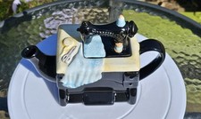 Cardinal Inc. Style Sewing Machine Novelty Teapot - shaped as a sewing machine 