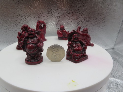 New buddha statue red resin - buddha,