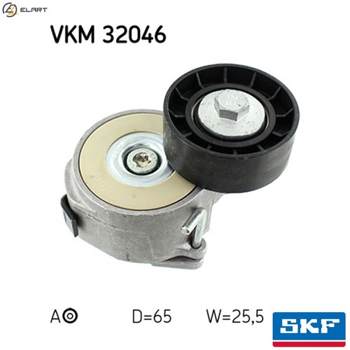 Belt tensioner vribbed - vribbed,