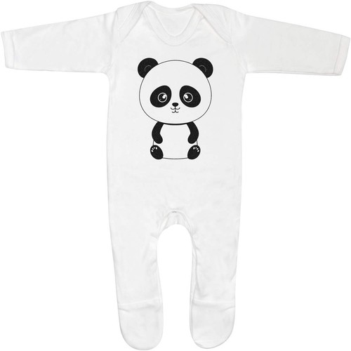Chibi panda baby romper - 'chibi,