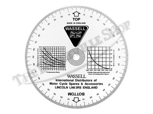 Timing disc degree wheel - timing,