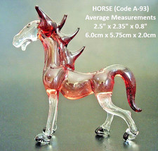 Miniature GLASS HORSE STALLION