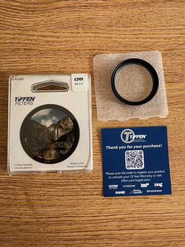 Tiffen glimmerglass 43mm - 1/2,