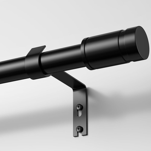 Black curtain pole for - pole,