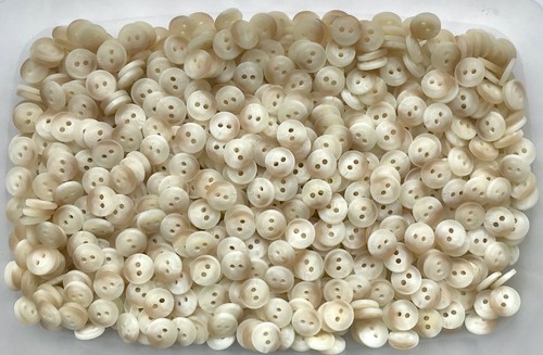 Buttons 11mm 18l cream - 11mm,