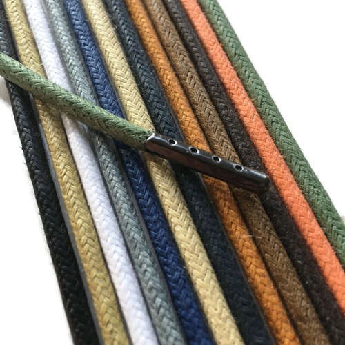 Metal tipped shoelaces - metal,