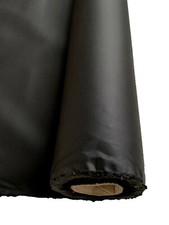 COTTON CANVAS WAX FABRIC BLACK