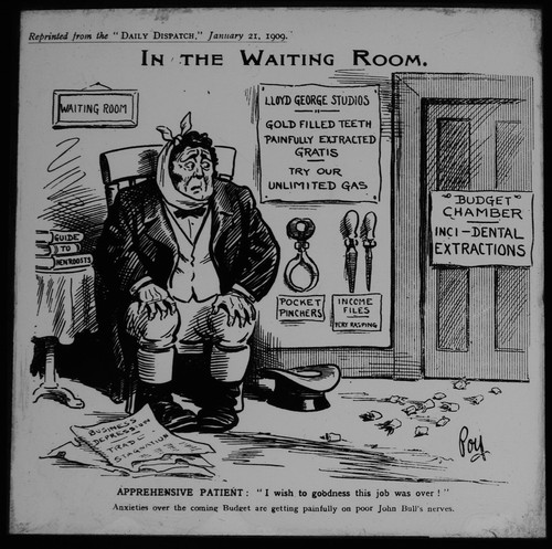 Political cartoon in the - cartoon, "