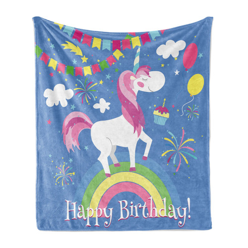 Unicorn party soft flannel - unicorn,