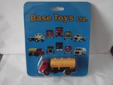 Base Toys LT-01, Leyland LAD 4 wheel Tanker Truck in red and yellow - 1:76 scale