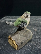 Vintage Bird On A Log Garden