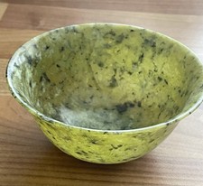 JADE BOWL TRINKET DISH TEA CUP 10 x 6 cms
