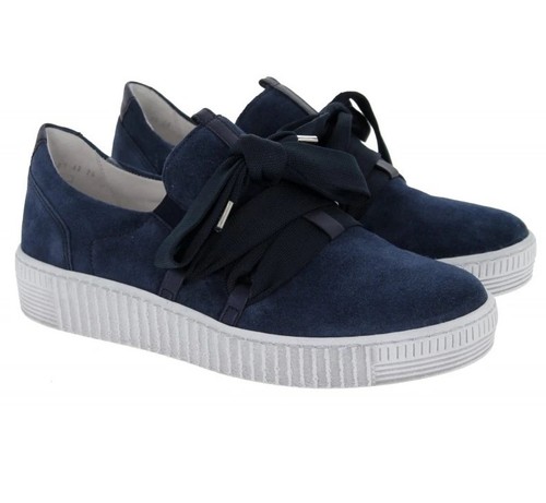Gabor waltz blue suede leather - waltz,