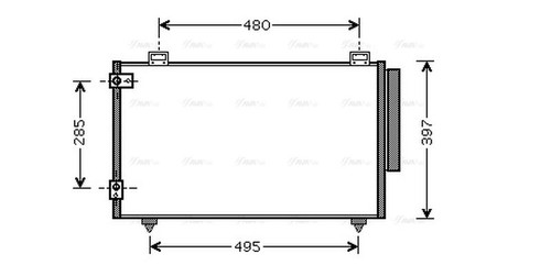 Ava aircon condenser to5286d - condenser,