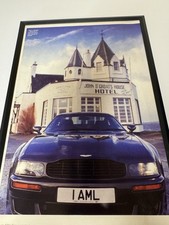 Framed Original 1996 Aston
