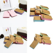 6/8 Pack Blank Cards Mini Notepads for Creativity DIY Colorful Card Note