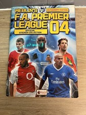F.A Premier league 2004 album and stickers incomplete