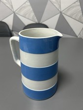 Vintage Blue & White Striped