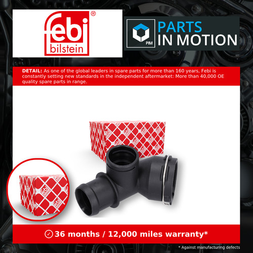 Coolant flange pipe - coolant,