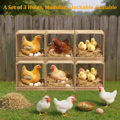 Modular solid wood chicken - modular,