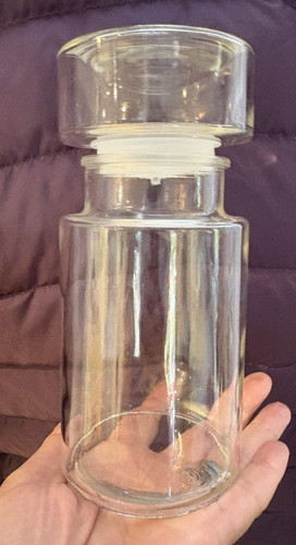 Vintage clear glass - clear,