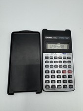 Casio Fraction Calculator FX-82LB with Hard Cover Tested Working