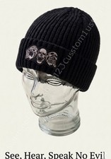 Beanie Hat - Embroidered Badge