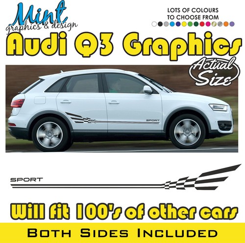 Fit audi side stripes - fit,