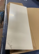 300mm Cream Gloss Slab Kitchen