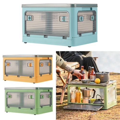 Folding storage box plastic - storage,