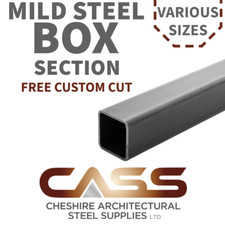 Mild steel box section - mild,
