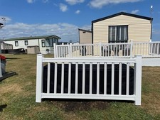 caravan verandah decking in white/cream or beige other colours available, 