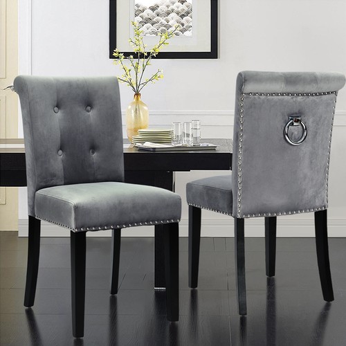 Velvet upholstered dining - upholstered,