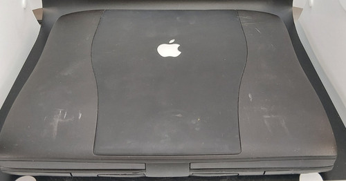 Vintage black apple - , macintosh