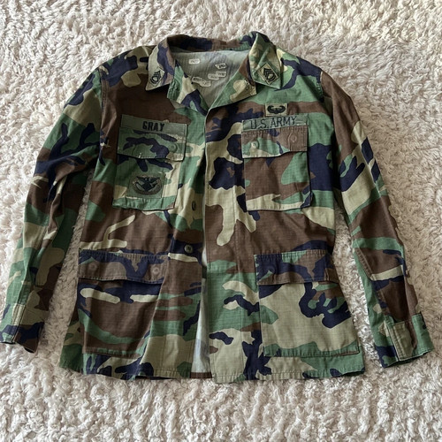 Woodland bdu shirt medium - bdu,