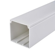 75mm x 75mm 3" x 3" PVC White